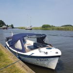 Onze elektrosloep voor een dag bij Broek bootverhuur