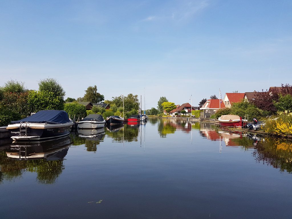 Mooie plekjes op het water in Goingarijp