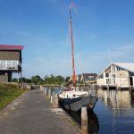 De unieke dijkwoning op het havenhoofd bij Havenresort Terherne