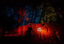 Magische lichtshow De Grote Schijn in Rotterdam De Grote Schijn, Kralingse Bos Rotterdam