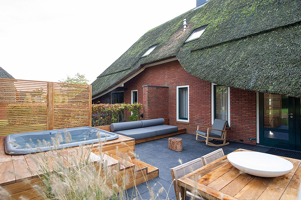 Erfenis regionaal laten we het doen De mooiste huisjes met buiten bubbelbad/jacuzzi in Nederland